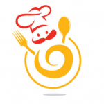 Le logo du groupe de Lyon / Ustenscible / ustensiles de cuisine